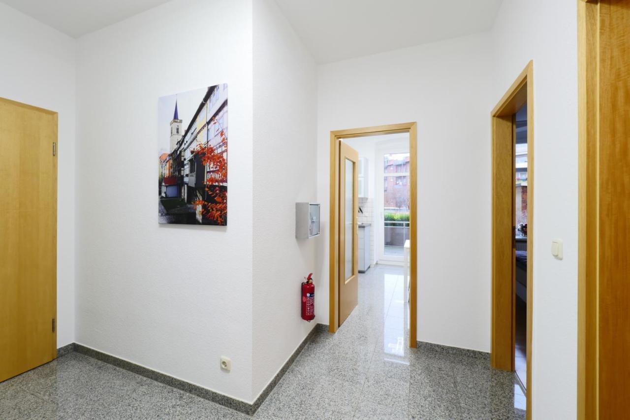 Wohnung Mit Blick Auf Die Zitadelle Petersberg - 3 Zimmer 에르푸르트 외부 사진