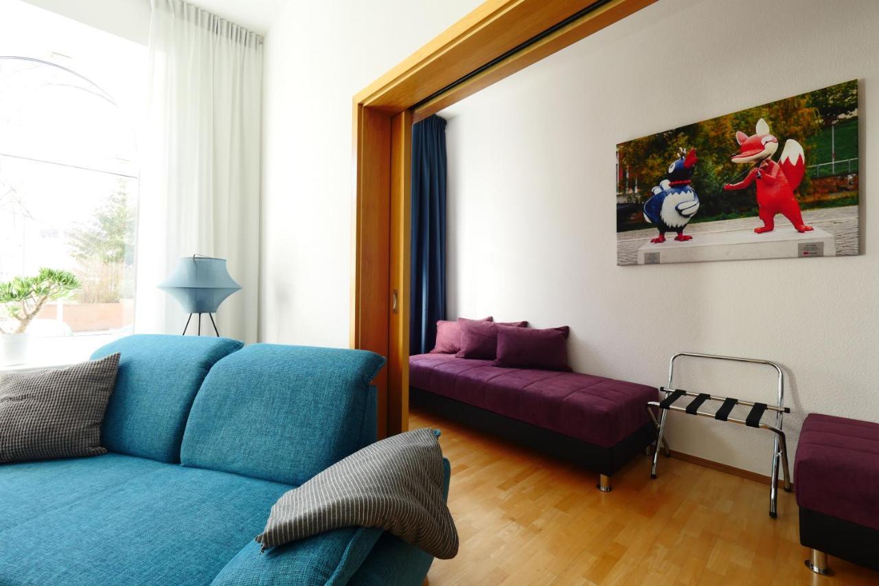 Wohnung Mit Blick Auf Die Zitadelle Petersberg - 3 Zimmer 에르푸르트 외부 사진