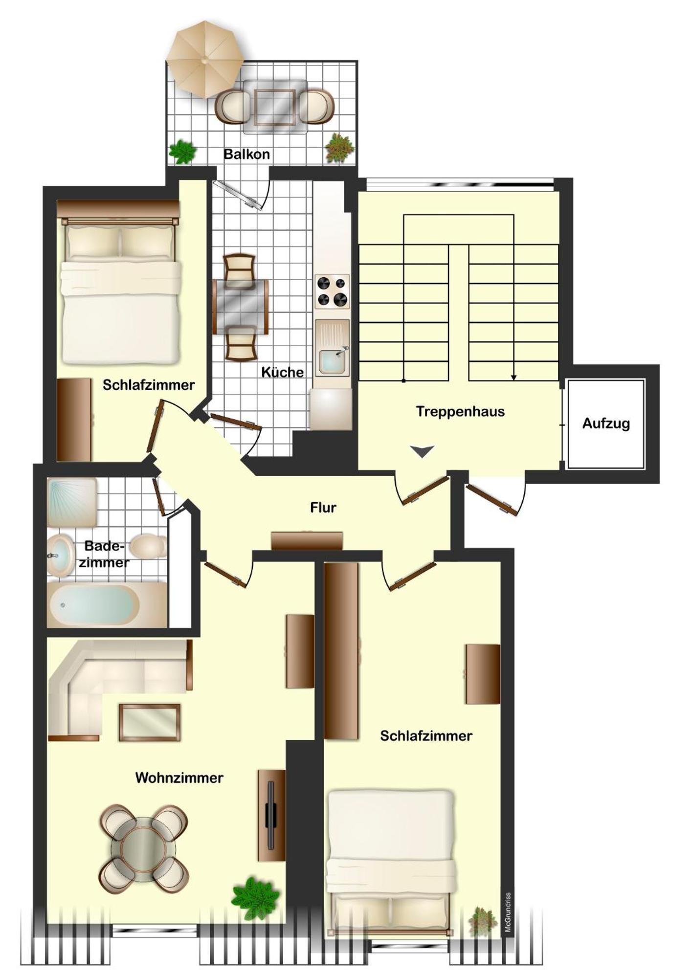 Wohnung Mit Blick Auf Die Zitadelle Petersberg - 3 Zimmer 에르푸르트 외부 사진
