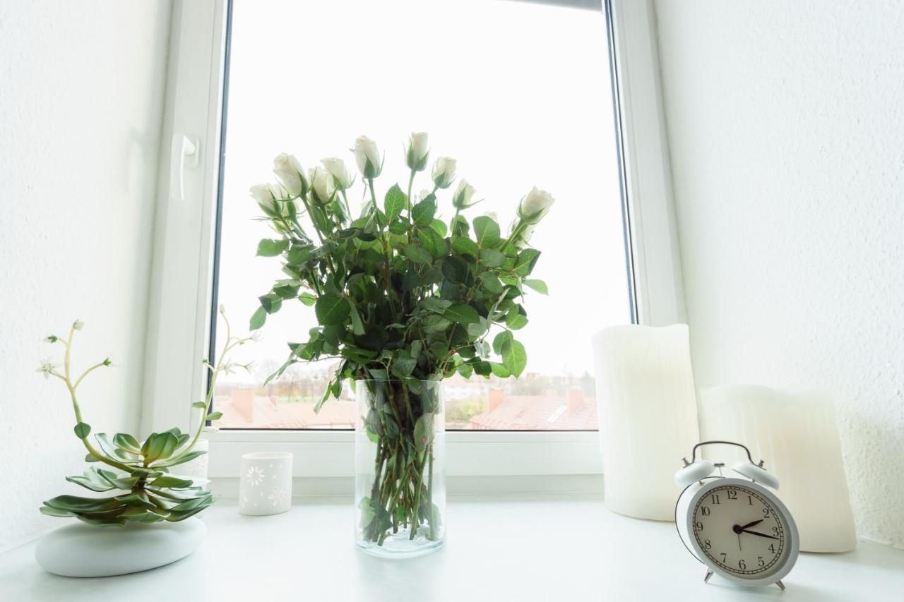 Wohnung Mit Blick Auf Die Zitadelle Petersberg - 3 Zimmer 에르푸르트 외부 사진