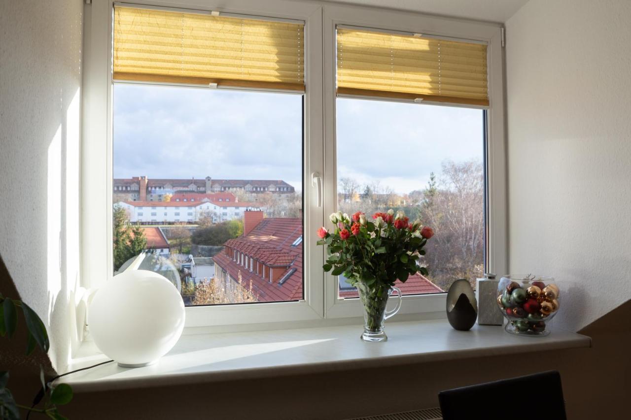 Wohnung Mit Blick Auf Die Zitadelle Petersberg - 3 Zimmer 에르푸르트 외부 사진