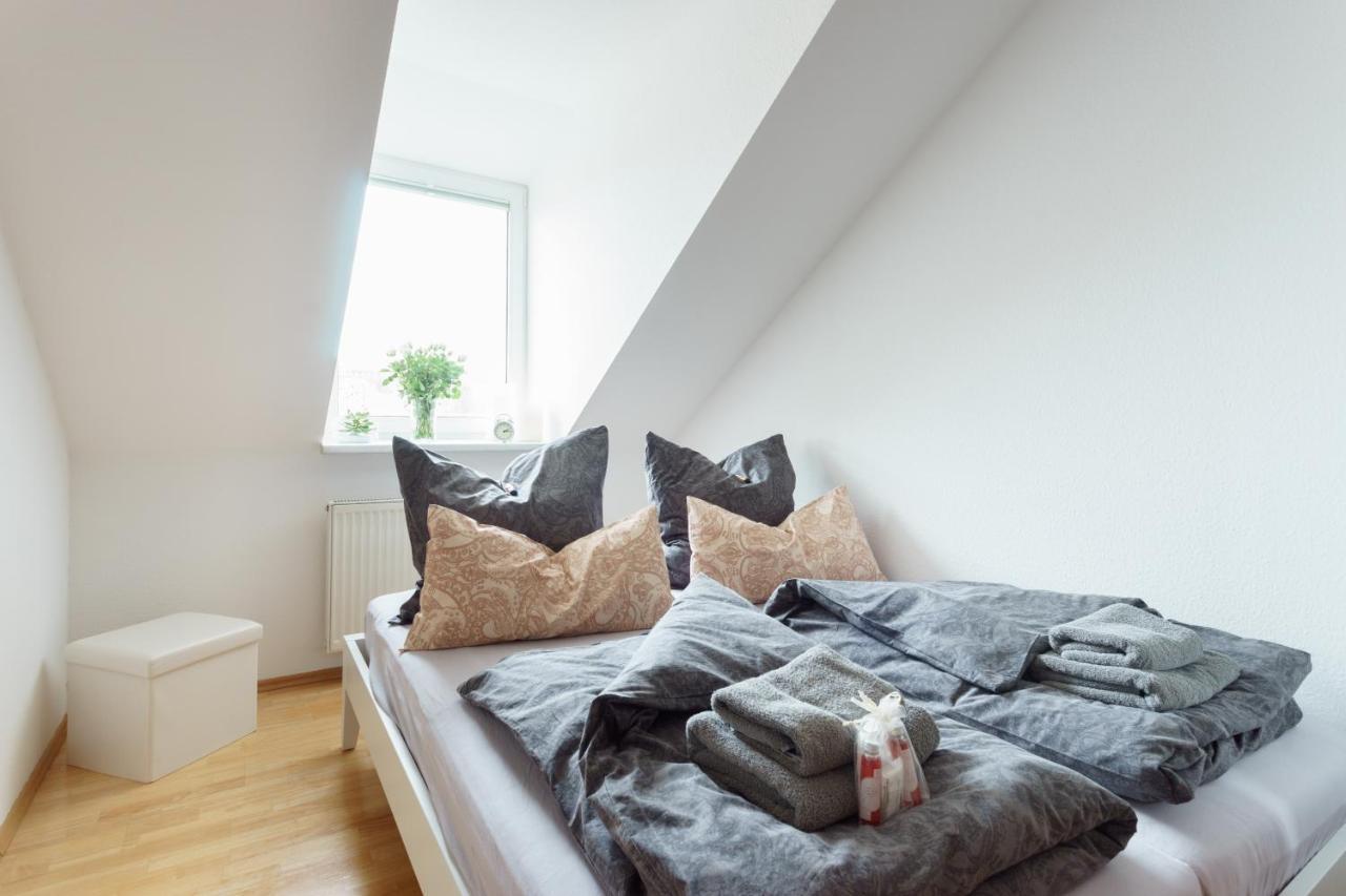Wohnung Mit Blick Auf Die Zitadelle Petersberg - 3 Zimmer 에르푸르트 외부 사진
