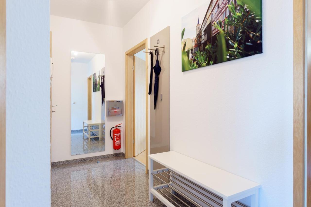 Wohnung Mit Blick Auf Die Zitadelle Petersberg - 3 Zimmer 에르푸르트 외부 사진