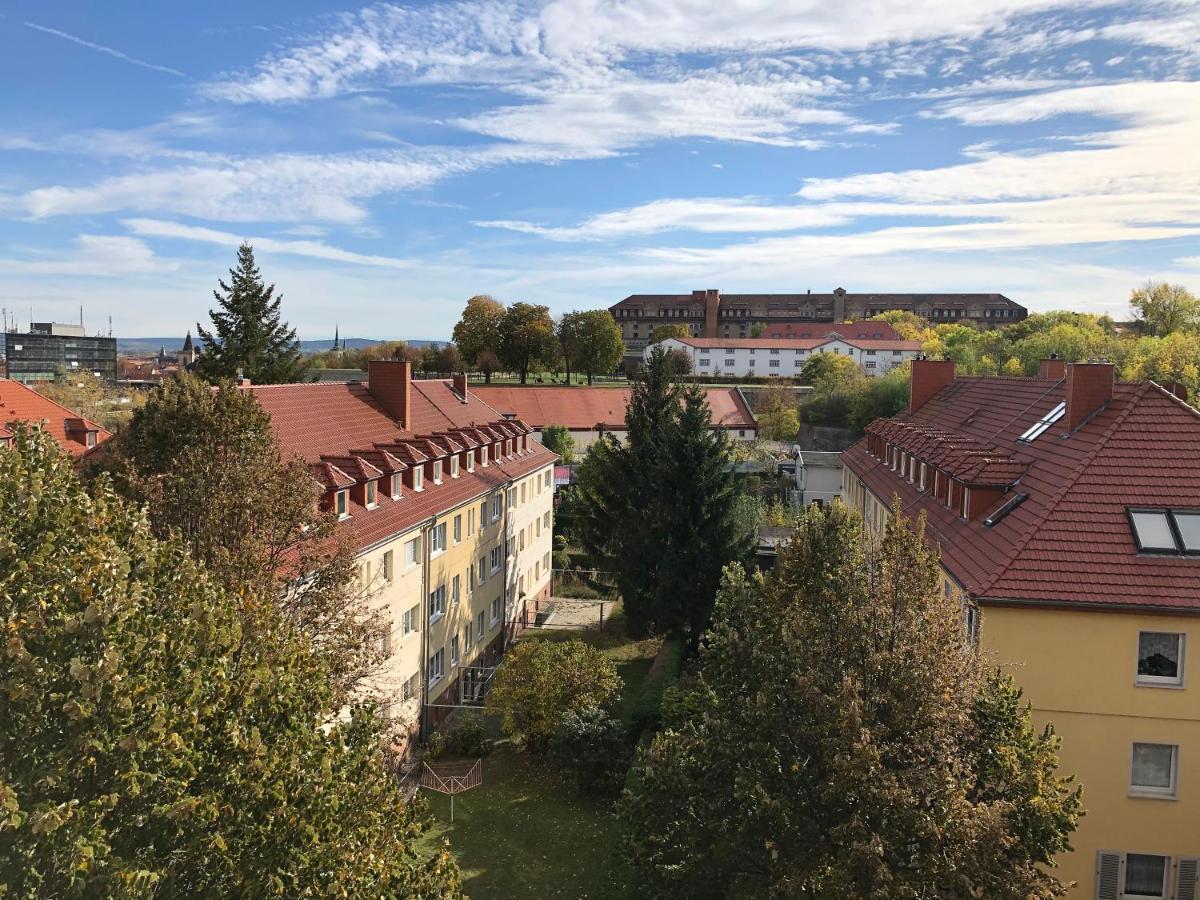 Wohnung Mit Blick Auf Die Zitadelle Petersberg - 3 Zimmer 에르푸르트 외부 사진